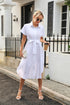tied-button-up-shirt-dress Sophia's Trends - Sophia's Style-Black-S